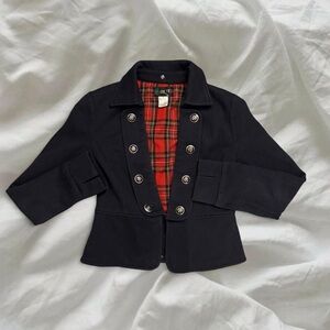 Y2K Cropped Jacket Gwen Stefani Style